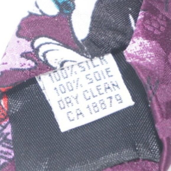 Warner Bros. Vintage Looney Toones Sylvester Silk Tie - Picture 4 of 6